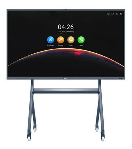 Pantalla Led Interactiva 4k 65  Zkteco Incluye Base Metalica