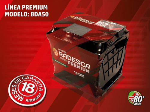 Baterías Radesca Línea Premium