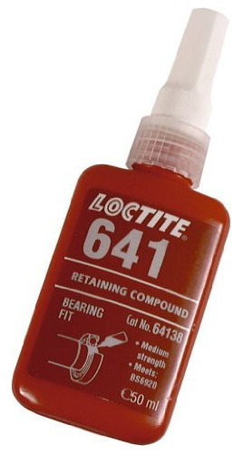 Loctite  641 bearing Fit Retainer Mastico Super Glue Cinta