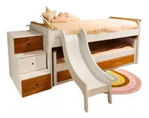 Comprar Cama Nido + Tobogan + Escalera + Cama Carro+ Guarda Almohada