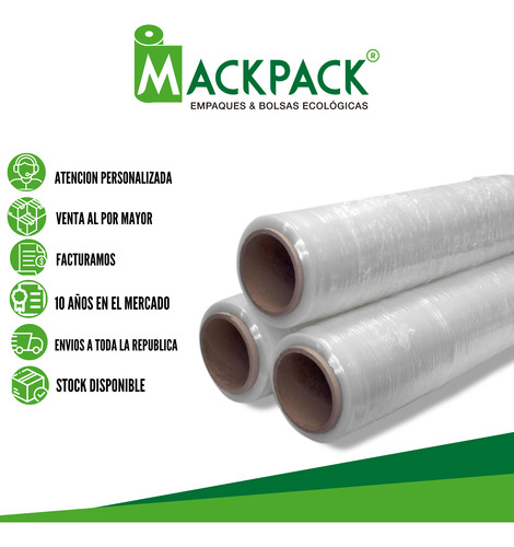 Emplaye, Playo P/máquina, 20 X 4500 Pies, Cal. 60 (pack 2)