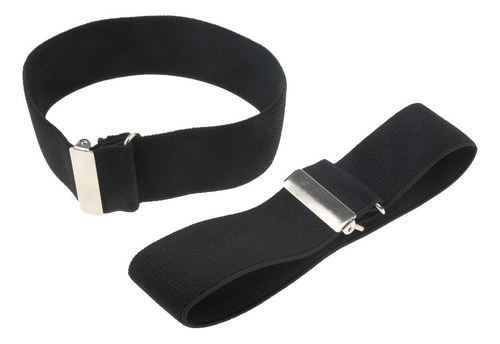 3x Ajustable Antideslizante Elástico Camisa Mangas Soporte