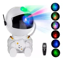 Comprar Astronauta Proyector Velador Sentado Naku Vp-002 Luz Galaxia Estrellas Led Lampara Blanco
