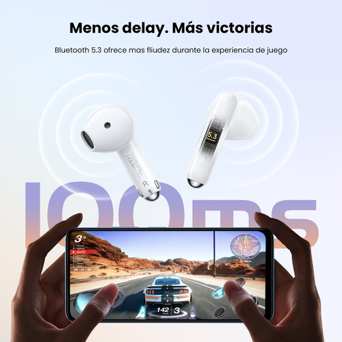Auriculares inalámbricos Ugreen Hitune H5 Bt 5.3 Blanco