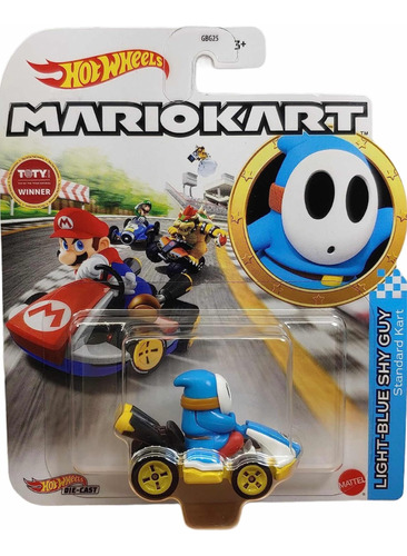 Shy Guy Light Blue 2021 Hot Wheels Mario Kart