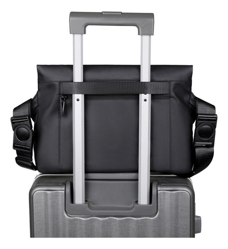 Bolso De Hombro Simple De Gran Capacidad Para Hombre