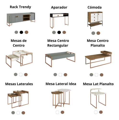 Mesa Desayunador Isla De Cocina Auxiliar - Berna Home
