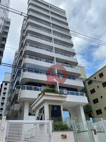 Imagem 1 de 25 de Apartamento Com 2 Dormitórios À Venda, 65 M² Por R$ 335.000,00 - Canto Do Forte - Praia Grande/sp - Ap3367