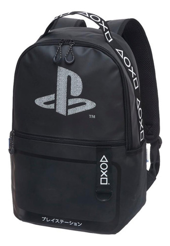 Mochila Playstation Evolution | 100% Poliéster | 44cm X 34cm