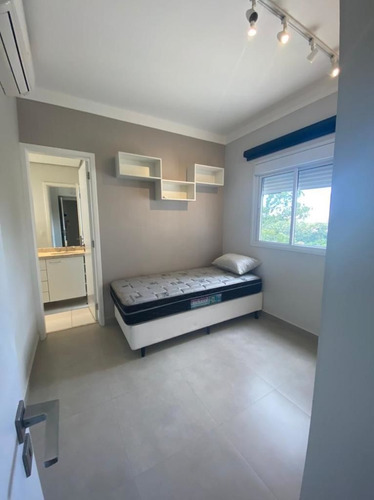 Imagem 12 de 20 de Apartamento Alto Padrão À Venda Em Alphaville | 98m² | 2 Suítes | Sala Estendida | Varanda Gourmet - Cncl1115