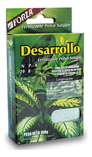 Forza Soluble Desarrollo X100 Gr