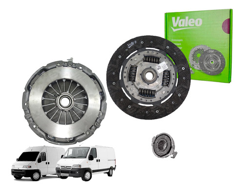 Kit Embreagem Fiat Ducato Boxer 2.8 2002 - 05 Original Valeo