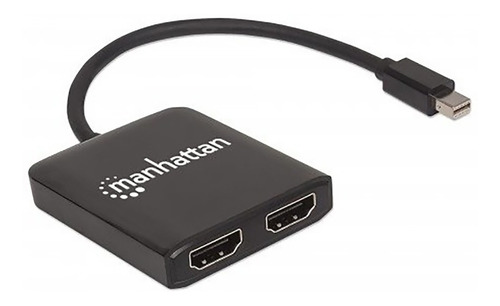 Video Splitter Manhattan 1 Mini Dp In 2 Hdmi Out Usb Ms /vc