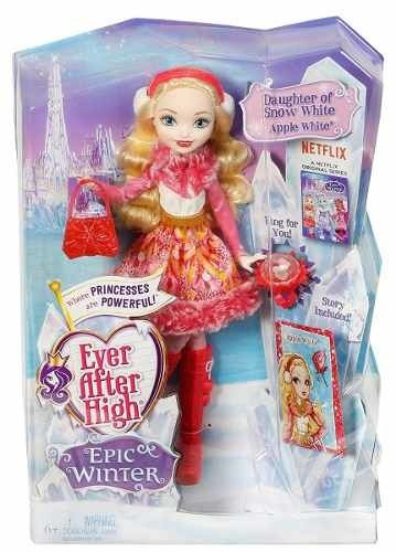 Ever After High Apple White Ewiger winter DPG88