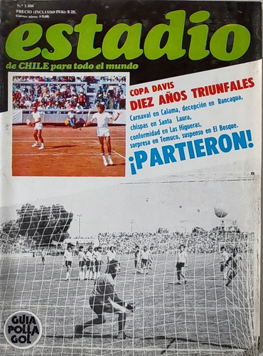 Revista Estadio N°1804 Carnaval En Calama (ee94