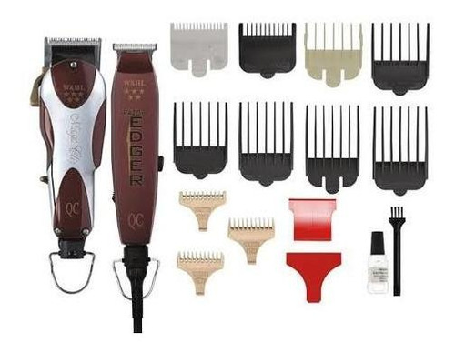 Combo Wahl Magic Clip Terminadora Razor Edger Profesional 5