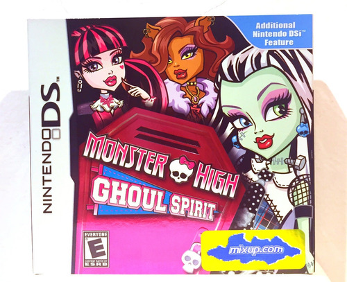 Monster High New Ghoul Spirit Videojuego Nintendo Ds Cerrado