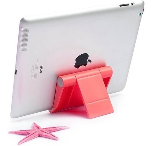 Imagen 1 de 10 de Soporte De Escritorio Plegable Telefono Celular Tablet