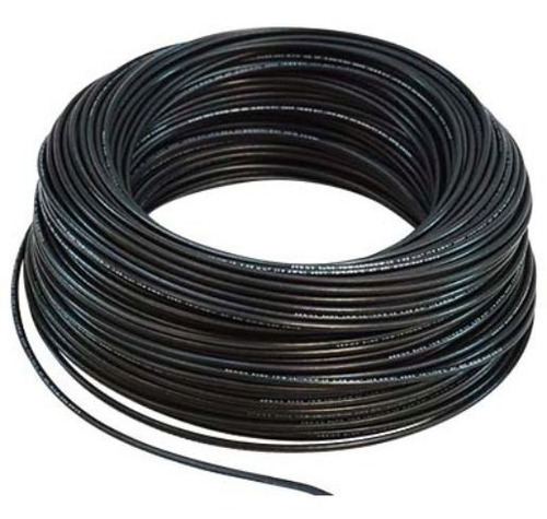 Cable Eléctrico Thhw Negro Calibre 6 100 Metros Argos 110006