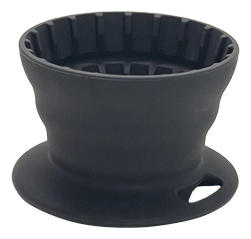 Goteador De Café De Silicona Plegable Y Gris Oscuro