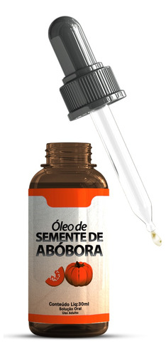 Gota Óleo De Abóbora 100% Concentrado 1 Pote 30ml 