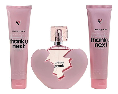 Set Thank U Next Ariana Grande 3 Pz - Mujer