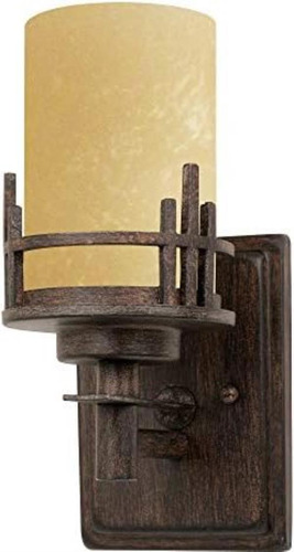 Aplique De Pared Designers Fountain Wm Mission Ridge, Caoba