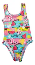 Comprar Malla Enteriza Estampada Lycra De Nena. Summer
