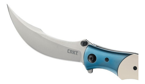 Canivete Crkt Ritual Assisted Flipper Trailing Point Blade