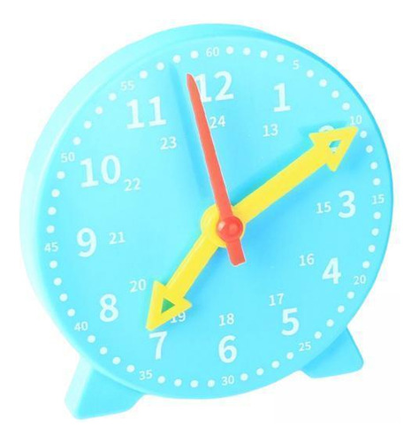 3 Reloj Montessori Para Niños, Cuenta Ajustable De 4 Azul
