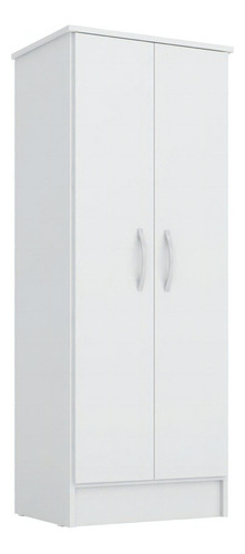 Armário Multiuso 2 Portas 3 Prateleiras Viena D02 Branco - M