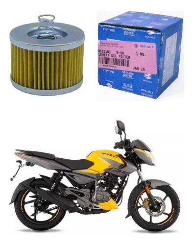 Filtro De Aceite Bajaj Rouser Ns 125 Original - Gb Motos