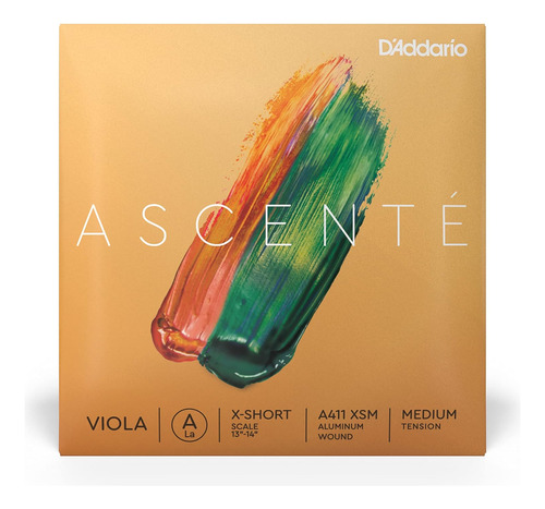 Cuerda De Viola Ascenté Cuerda De La, Escala Extra Cor...