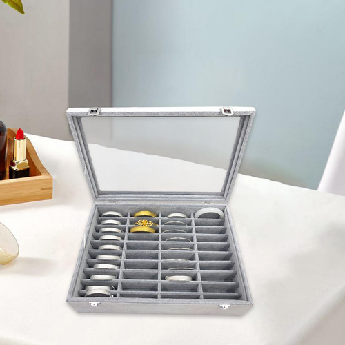 Bandeja Organizadora De Joyas, Soporte De Gris