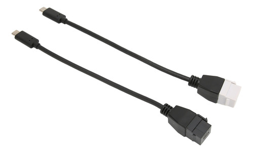 Cable De Extensión Tipo C, 2 Piezas A Conector Hembra A Hemb