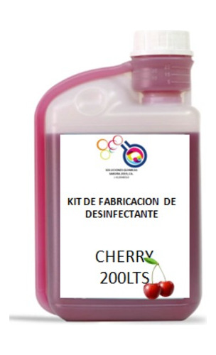 Base Concentrado Desinfectante Cherry 200 Litros