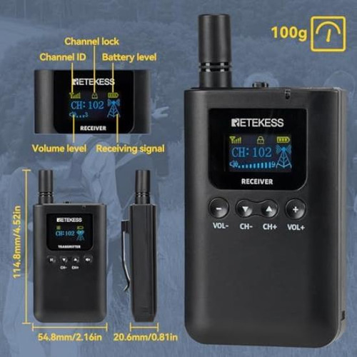 Sistema De Guía Turística Retekess Tt125, Transmisión De Aud