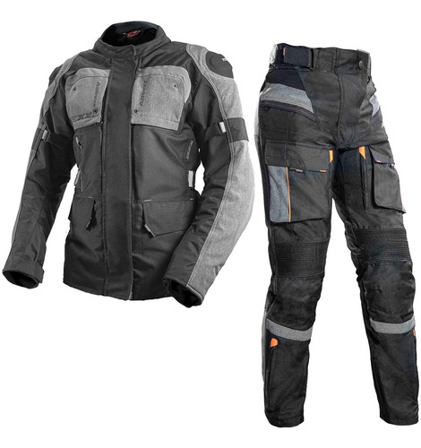 Conjunto Moto Jaqueta Feminina Texx Armor + Calça Texx Armor