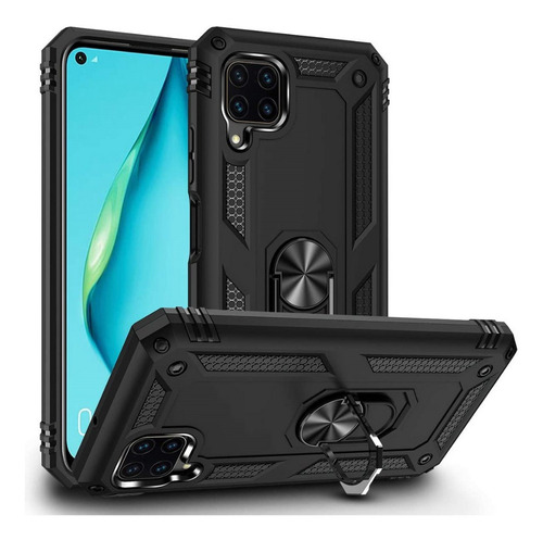 Estuche Protector Antichoque Armor Ring Huawei P40 Lite