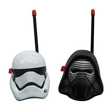 Star Wars Kylo Ren Y De Primer Orden Trooper Walkie Talkies 