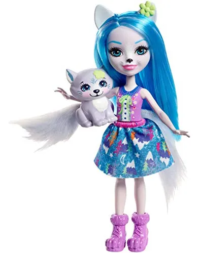 Muñeca Winsley Wolf Y Figura De Soldado De Enchantimals