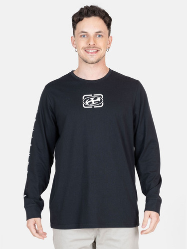 Polera Ml Logo Vintage Negro Hombre Maui And Sons