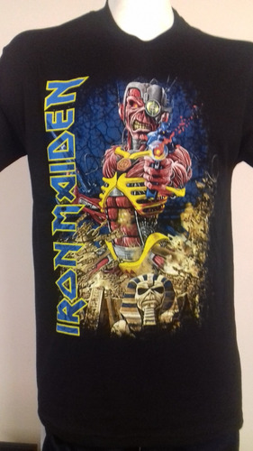 Camisetas De Rock Iron Maiden