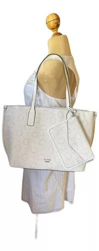 Bolso Mujer Guess Bolsos Vikky Tote Taupe