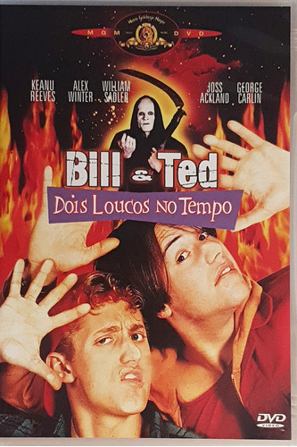 Dvd Bill & Ted Dois Loucos No Tempo Keanu Reeves Original