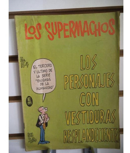 Comic Los Supermachos 154 Editorial Posada Vintage A