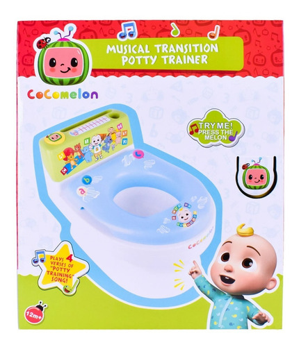 Bañito Entrenador Cocomelon Musical E Interactivo Color Multicolor