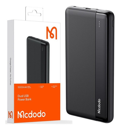 Powerbank 10.000mah Marca Mcdodo Cargador Portátil