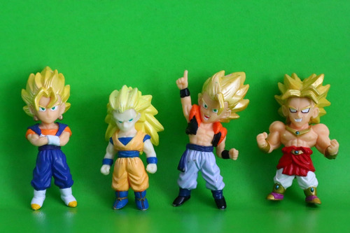 Set Figuras Dragon Ball Gashapon Ssj Set Empdb