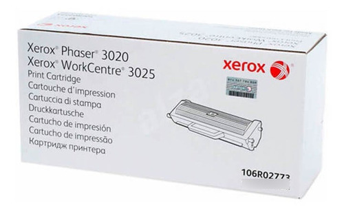 Toner Xerox 3020 Workcentre 3025 Negro Original